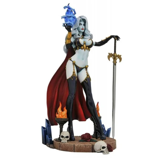 LADY DEATH IV STATUE FEMME FATALES DIAMOND SELECT TOYS 23 CM