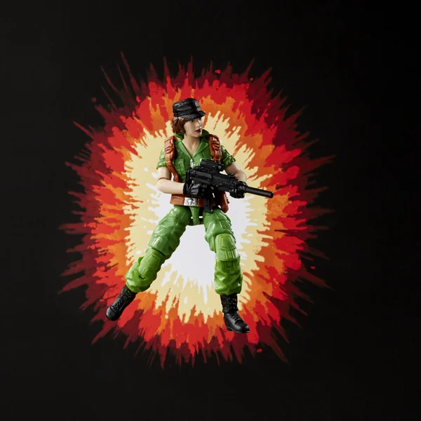 LADY JAYE FIGURINE G.I. JOE RETRO COLLECTION SERIES HASBRO