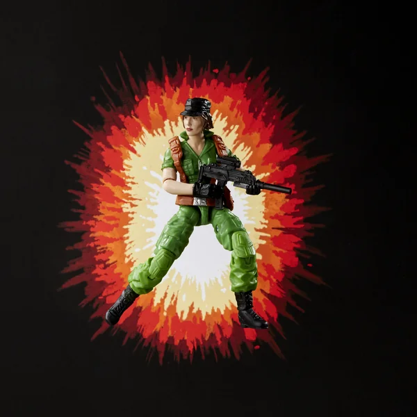 LADY JAYE FIGURINE G.I. JOE RETRO COLLECTION SERIES HASBRO