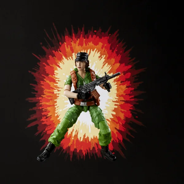 LADY JAYE FIGURINE G.I. JOE RETRO COLLECTION SERIES HASBRO