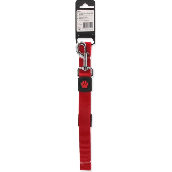 Laisse Active Dog Premium L rouge 2,5x120cm