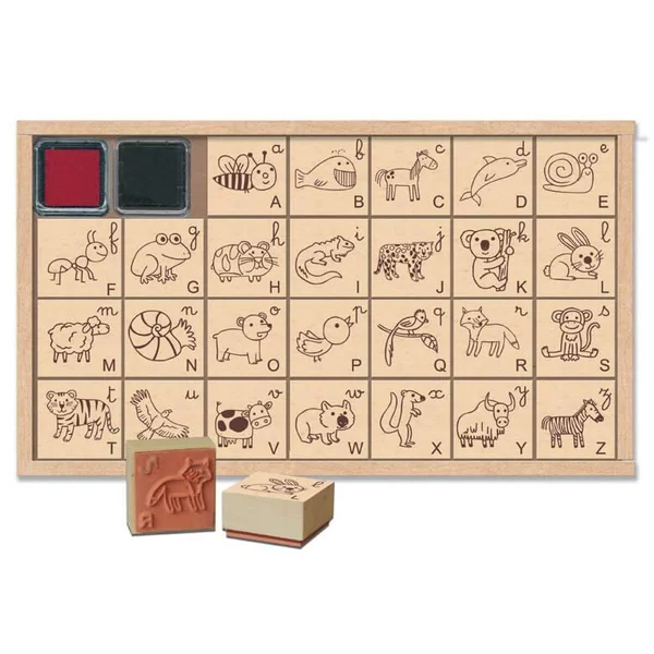 L'ALPHABET DES ANIMAUX - TAMPONS