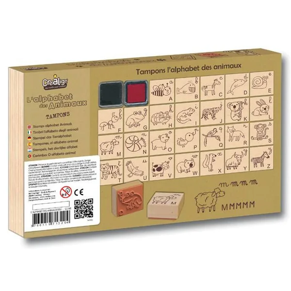 L'ALPHABET DES ANIMAUX - TAMPONS