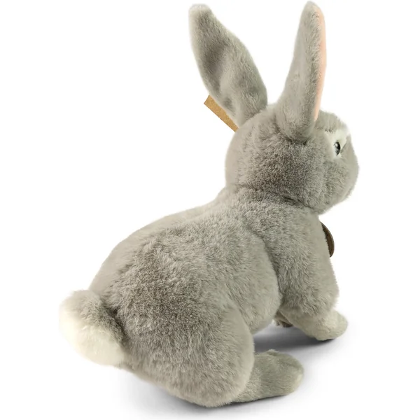 Lapin en peluche gris 23 cm SOFT COLLECTION