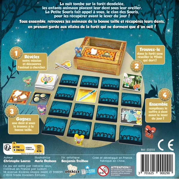 LE CLAN DES SOURIS - LES SECRETS DE LA FORET DENDELEE