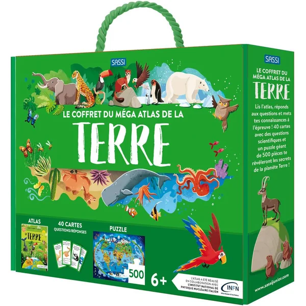 LE COFFRET DU MEGA ATLAS DE LA TERRE - N.E. 2024