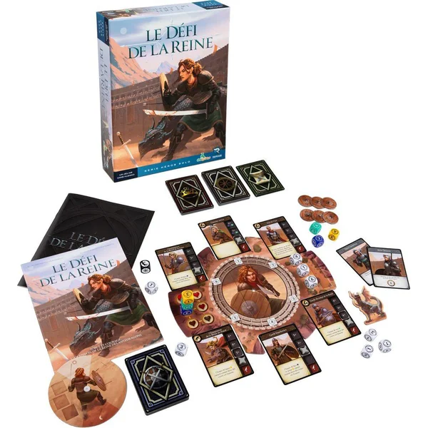 LE DEFI DE LA REINE - SERIE HEROS SOLO