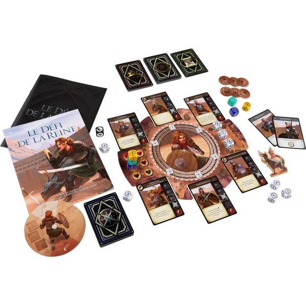 LE DEFI DE LA REINE - SERIE HEROS SOLO