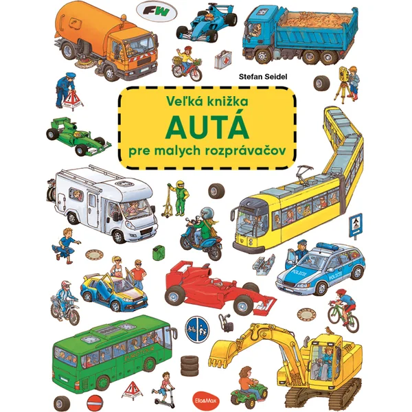 Le grand livre AUTOS pour les petits conteurs