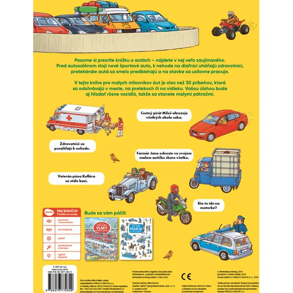 Le grand livre AUTOS pour les petits conteurs