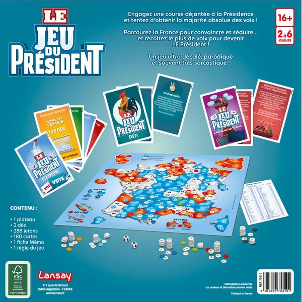 LE JEU DU PRESIDENT