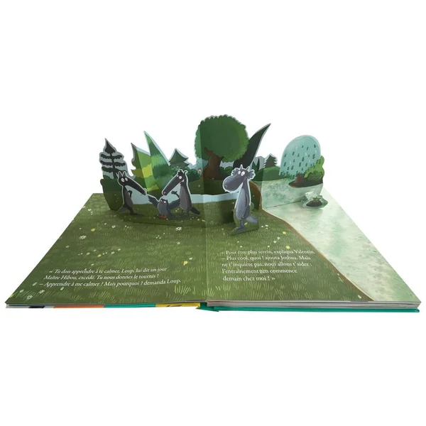 LE LOUP QUI APPRIVOISAIT SES EMOTIONS - LE POP-UP