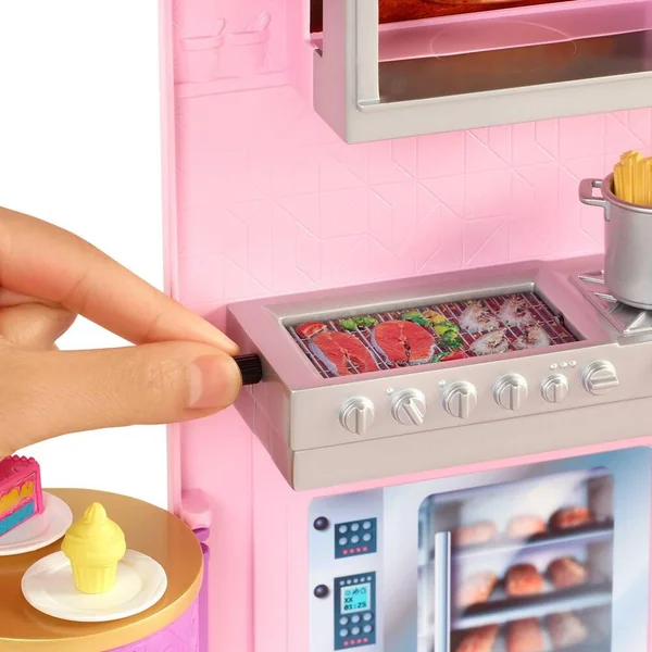 LE RESTAURANT DE BARBIE + POUPÉE BARBIE