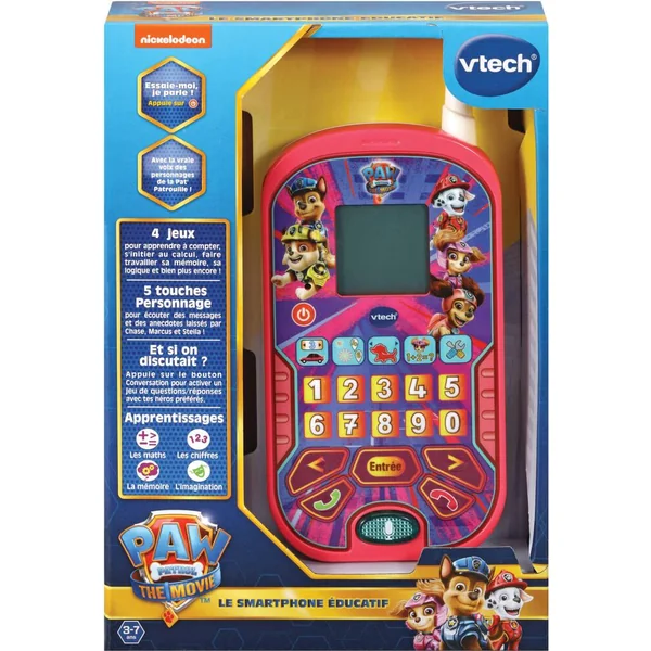 LE SMARTPHONE ÉDUCATIF ROSE LIBERTY - PAT'PATROUILLE LE FILM