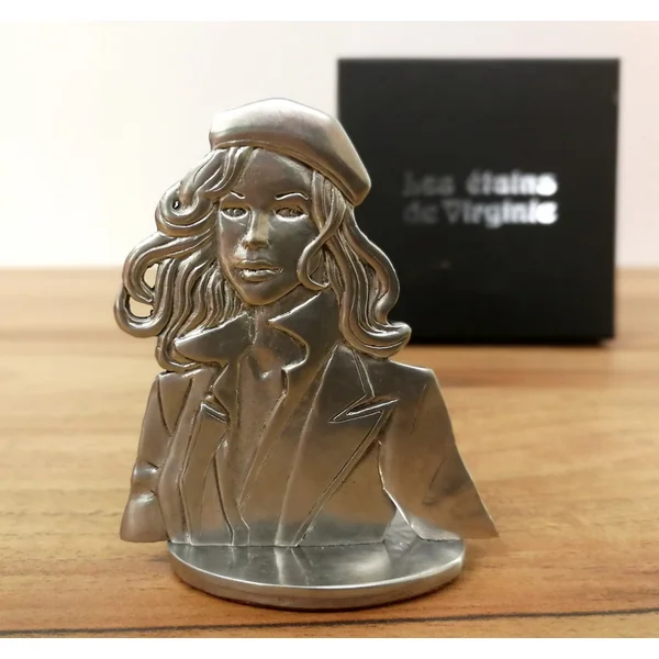 LE VOL DU CORBEAU: JEANNE - figurine en étain 6 cm