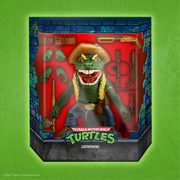 Leatherhead figurine Ultimate Les Tortues Ninja TMNT Super7 18 cm