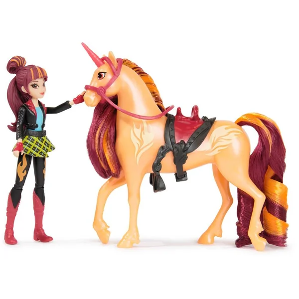 L'ECOLE DES LICORNES - COFFRET LICORNE CINDER ET POUPEE VALENTINA