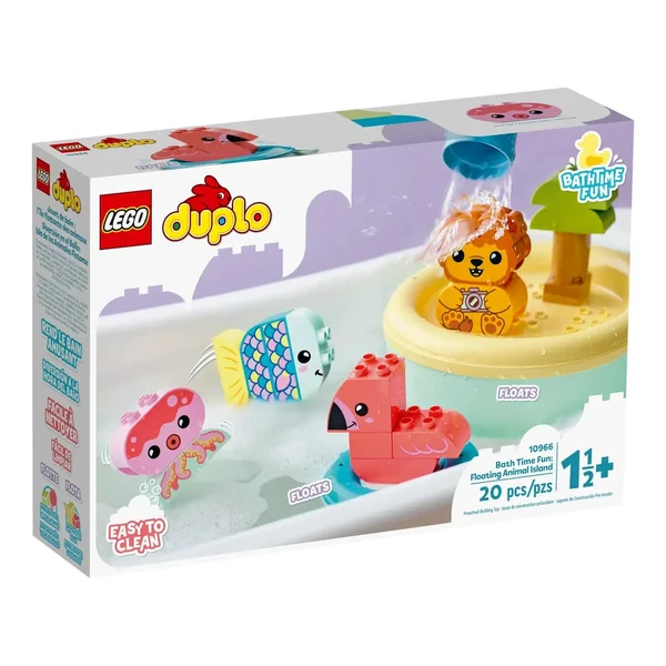 Lego - Duplo - Bath Time Fun: Floating Animal Island - Construction Set Toys
