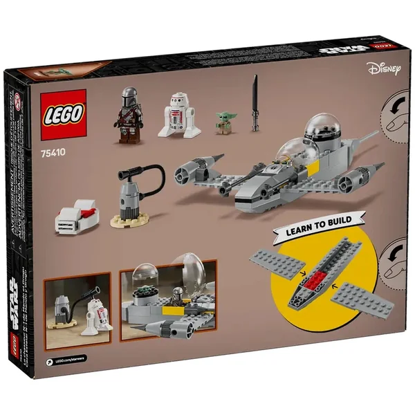 Lego - Star Wars - Mando and Grogu's N-1 Starfighter - Construction Set Toys