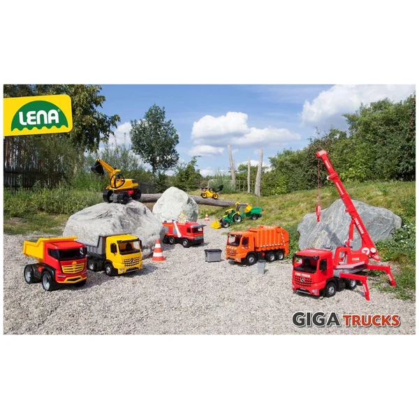 Lena - GIga Trucks Dump Truck Titan with Open Box 51 cm - Play Vehicles