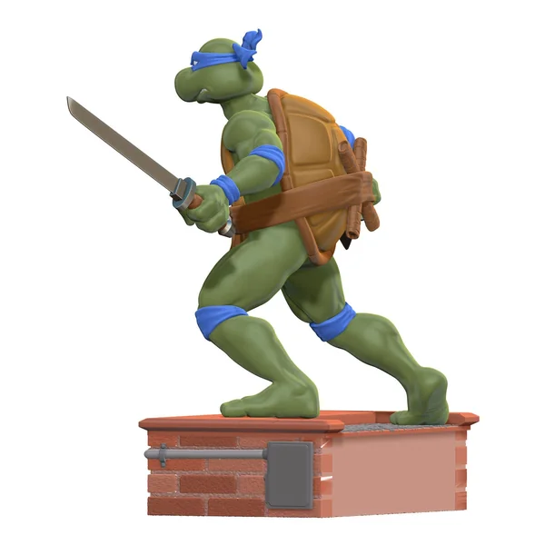 LEONARDO STATUETTE 1/8 LES TORTUES NINJA POP CULTURE SHOCK