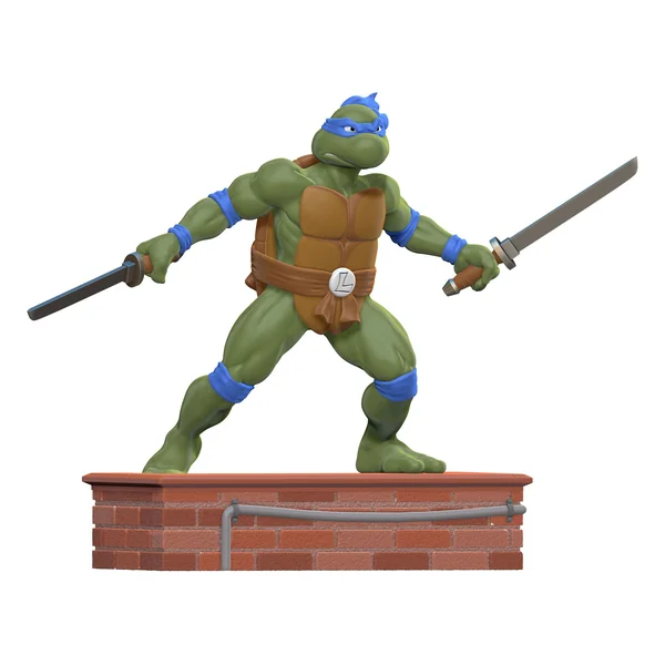 LEONARDO STATUETTE 1/8 LES TORTUES NINJA POP CULTURE SHOCK