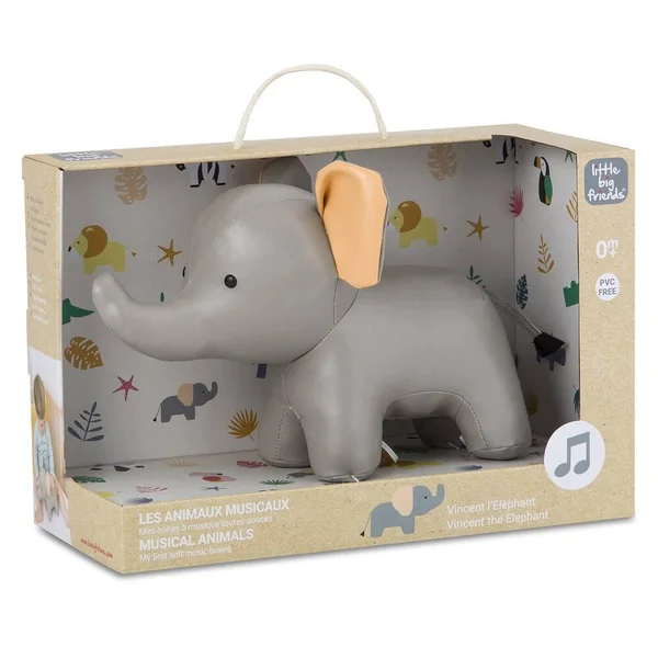 LES ANIMAUX MUSICAUX - VINCENT L'ELEPHANT