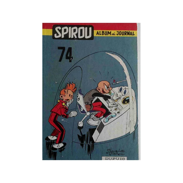 LES CASES DE FRANQUIN, SPIROU: SPIROU ET FANTASIO "LA BULLE", Z COMME ZORGLUB - statuette résine 17 cm (version polychrome)
