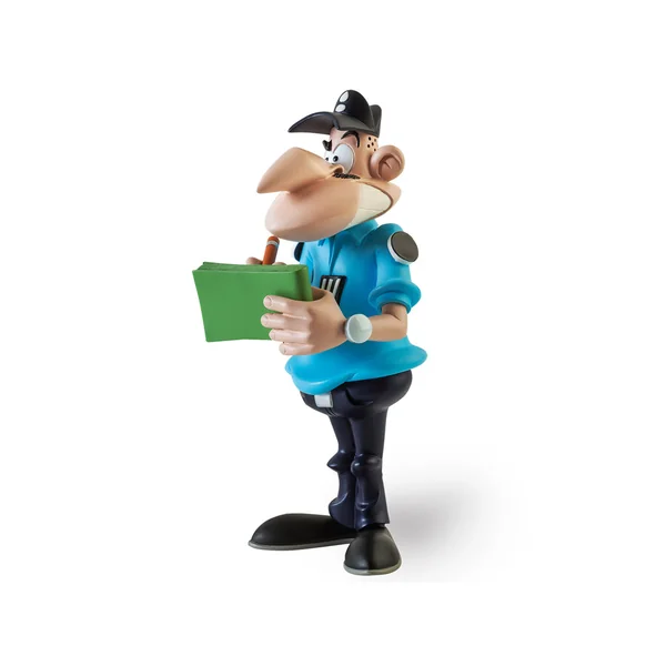 LES GENDARMES: LE TEIGNEUX - statuette résine 16 cm