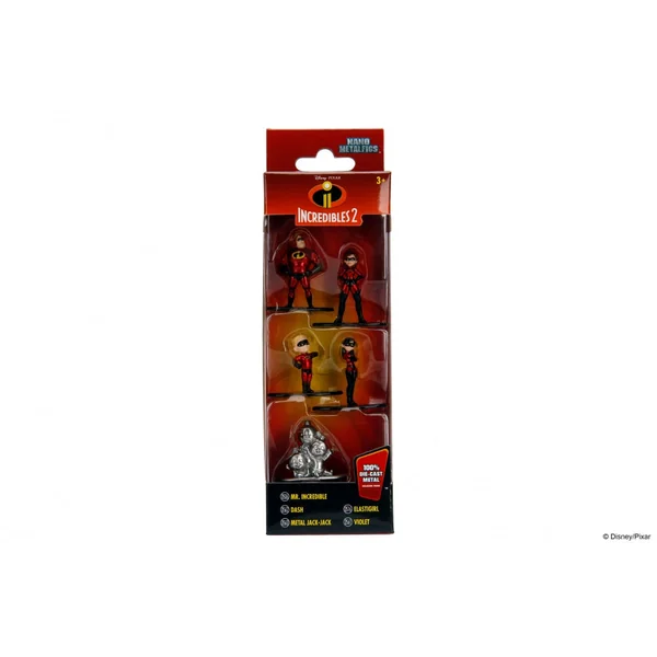 LES INDESTRUCTIBLES: pack de 5 figurines en métal 3.5 cm (NANO METALFIGS)