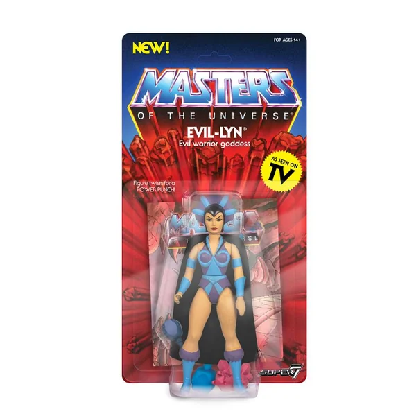 LES MAITRES DE L'UNIVERS: EVIL-LYN - figurine articulée "Vintage Collection" 14 cm