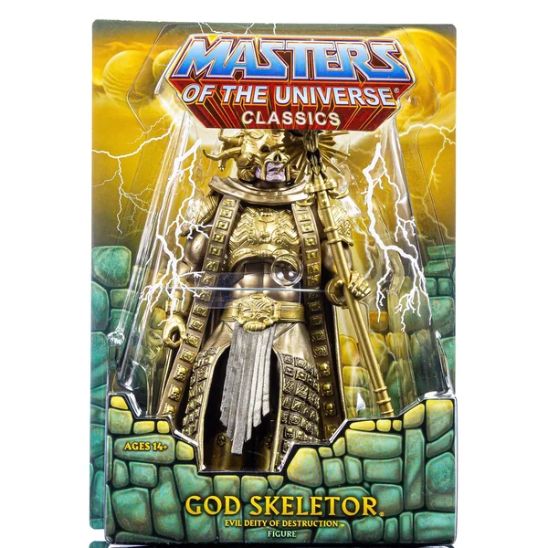 LES MAITRES DE L'UNIVERS: GOD SKELETOR (WILLIAM STOUT'S CONCEPT) - figurine articulée "Collector's Choice" 18 cm