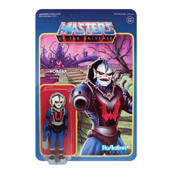 LES MAITRES DE L'UNIVERS: HORDAK (wave 5) - figurine articulée "ReAction" 9 cm