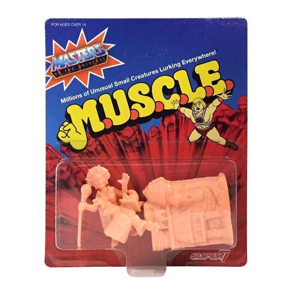 LES MAITRES DE L'UNIVERS: MOTU M.U.S.C.L.E. WAVE 2 - assortiment de 4 packs de 3 figurines