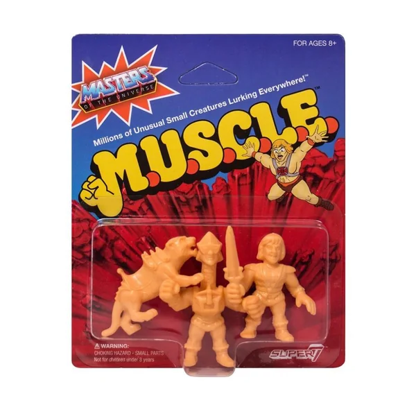 LES MAITRES DE L'UNIVERS: MOTU M.U.S.C.L.E. WAVE 3 - assortiment de 6 packs de figurines