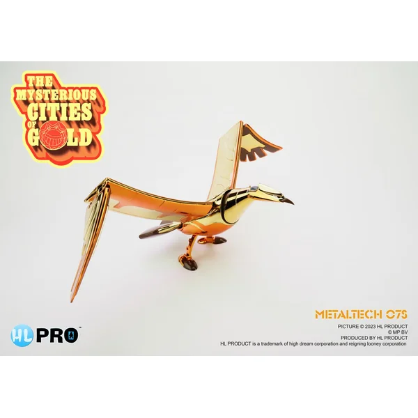 Les Mystérieuses Cités d'Or Le Grand Condor Gold Chrome version Metaltech 07S HL Pro
