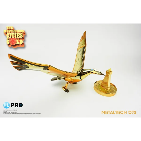 Les Mystérieuses Cités d'Or Le Grand Condor Gold Chrome version Metaltech 07S HL Pro