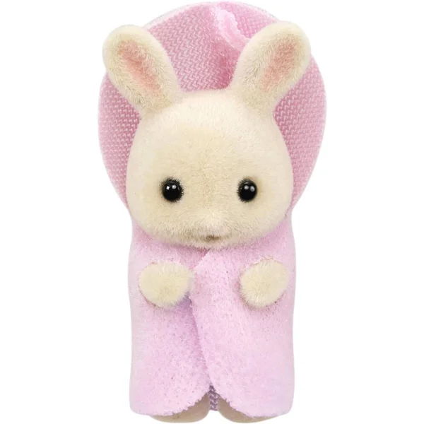 LES TRIPLES LAPIN CREME ET ACCESSOIRES DE BAIN - SYLVANIAN 2838