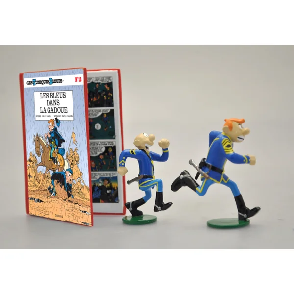 LES TUNIQUES BLEUES: LES BLEUS DANS LA GADOUE, COLLECTION ECHAPPEES BULLES