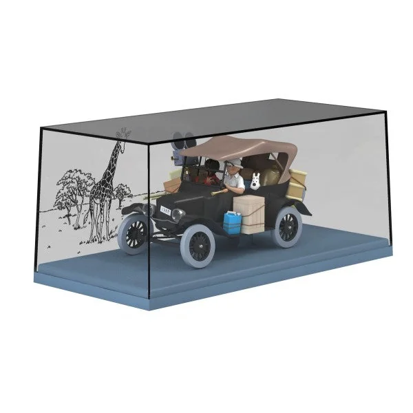 LES VOITURES DE TINTIN: LA FORD T "TINTIN AU CONGO", 05 - véhicule au 1/24