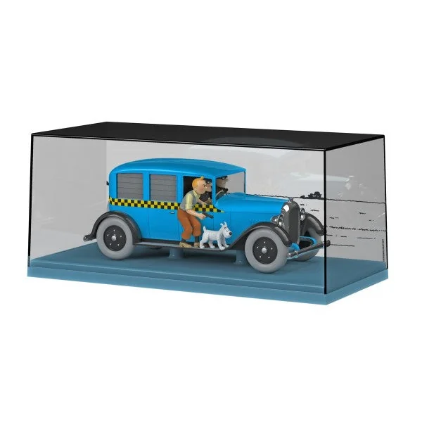 LES VOITURES DE TINTIN: LE TAXI DE CHICAGO "TINTIN EN AMERIQUE", 07 - véhicule au 1/24