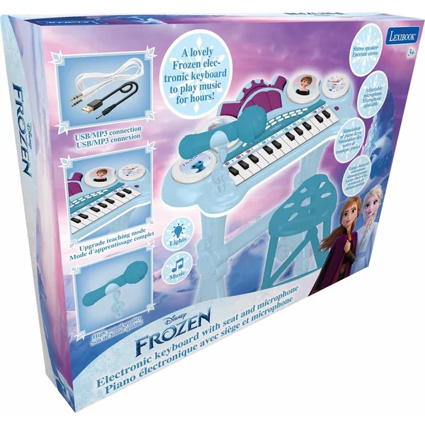 Lexibook Clavier électronique avec siège Frozen