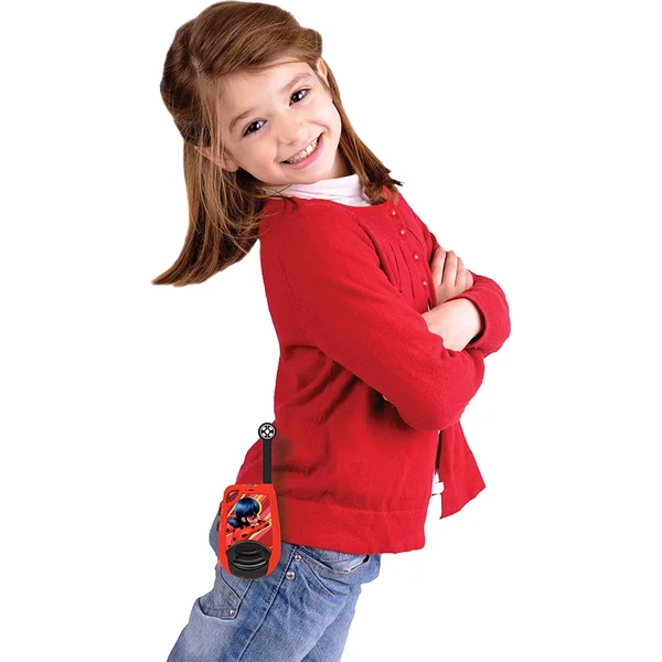 Lexibook Talkies-Walkies numériques avec une portée jusqu'à 2 km Miraculous