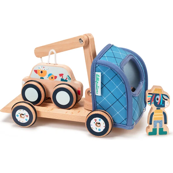 Lilliputiens - dépanneuse et âne Ignace