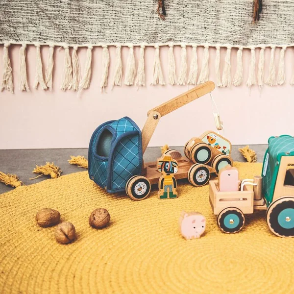 Lilliputiens - dépanneuse et âne Ignace