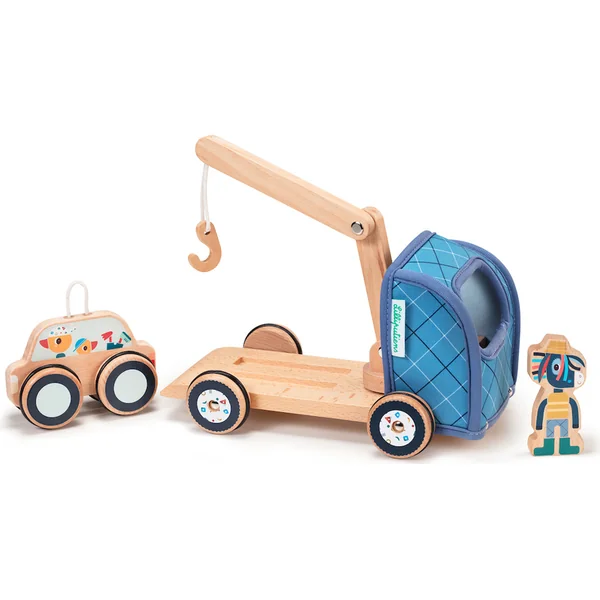 Lilliputiens - dépanneuse et âne Ignace