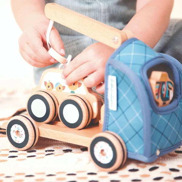 Lilliputiens - dépanneuse et âne Ignace