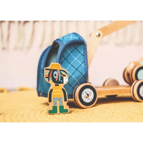 Lilliputiens - dépanneuse et âne Ignace