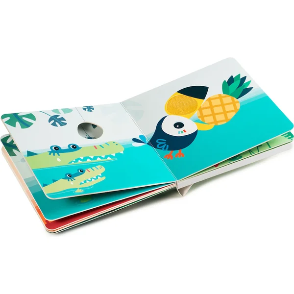 Lilliputiens - livre tactile et sonore - Dans la jungle