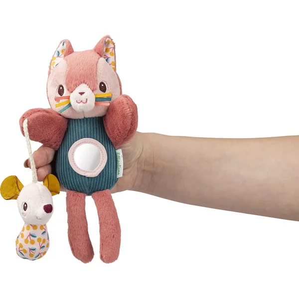 Lilliputiens - marionnette d'activités - chat Jeanne